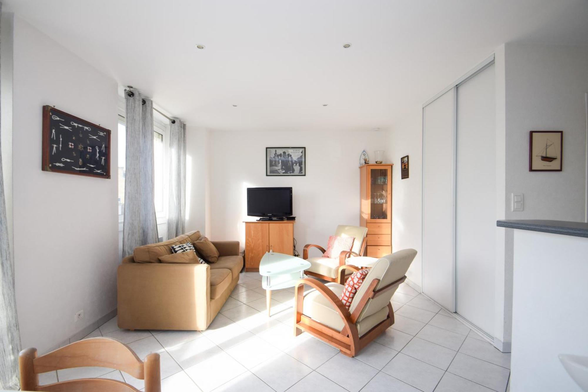 Appt 2 Pieces Confort 3 Pers Au Pied De La Plage Vacances Sans Voiture Динард Екстериор снимка